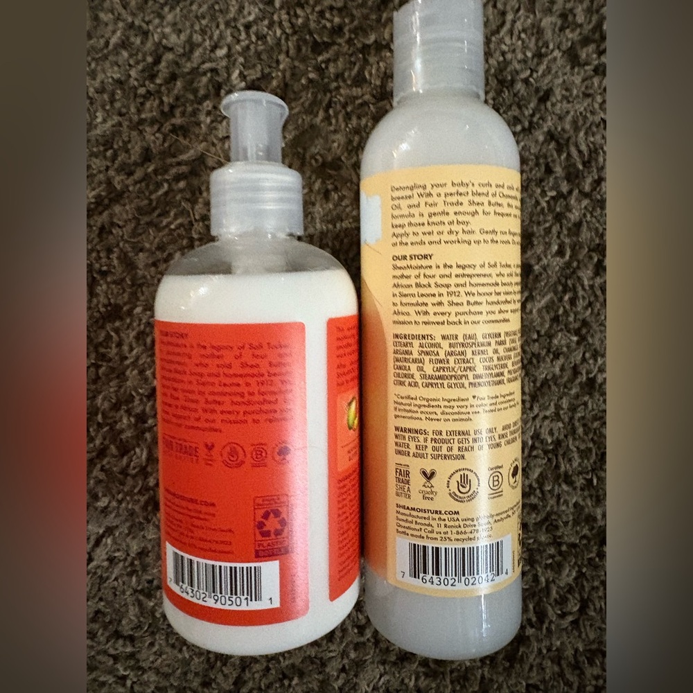 Shea Moisture Orange and Cream Hair Care Essentials - Picture 2 of 2